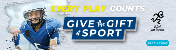 KidSport’s 13th Annual Give the Gift of Sport Campaign Underway